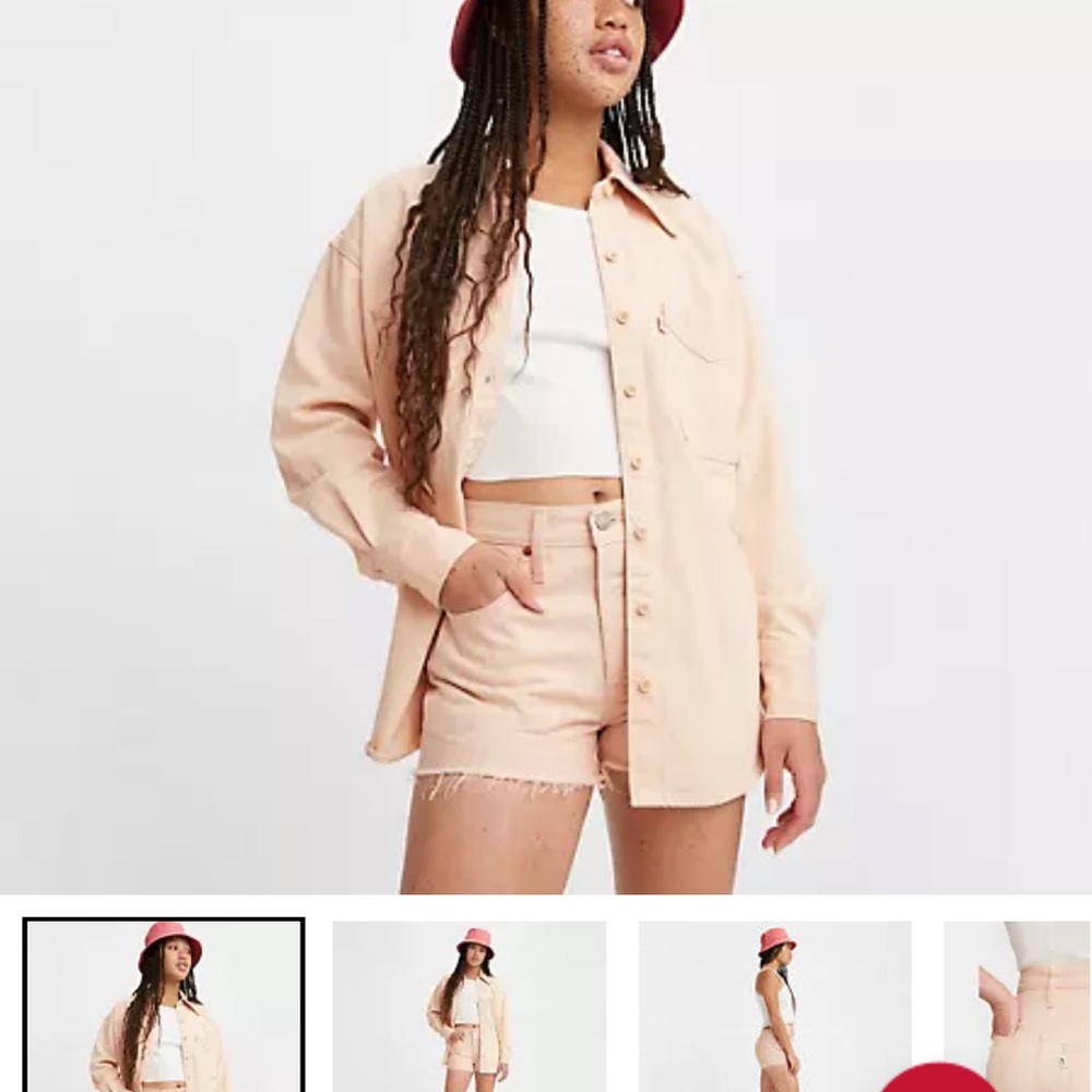 Levi’s 501 high waist women’s shorts - Picture 4 of 4